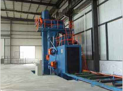 H型钢构抛丸机