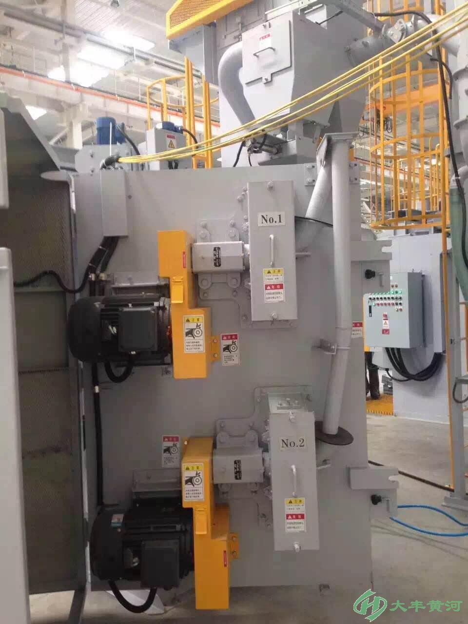 自动吊钩式抛丸机