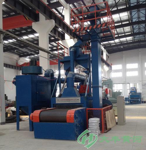 网带通过式抛丸机